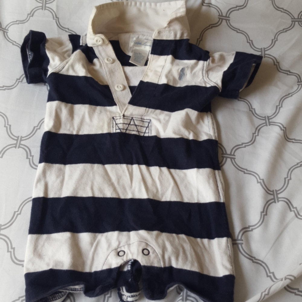 Used RL baby onesie
